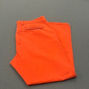 Men’s Gap brick red khakis 38x30